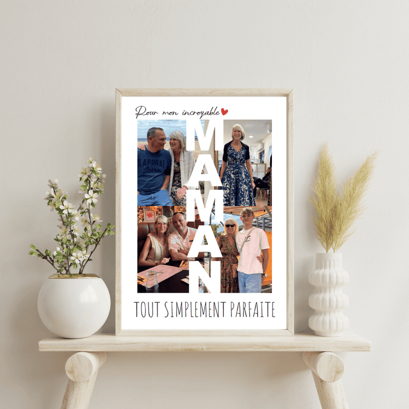 Affiche Personnalisée & Poster Famille – Création Unique