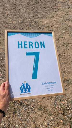 Affiche Maillot de Foot Personnalisée