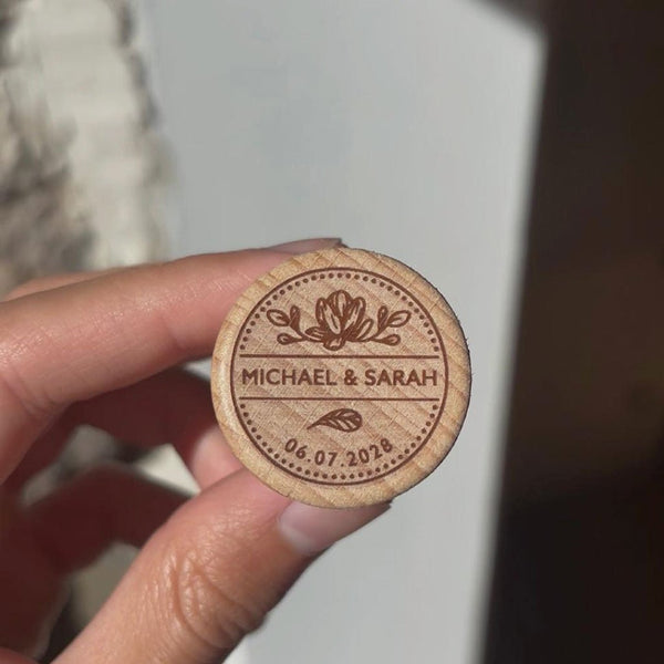 Bouchon de Vin Gravé