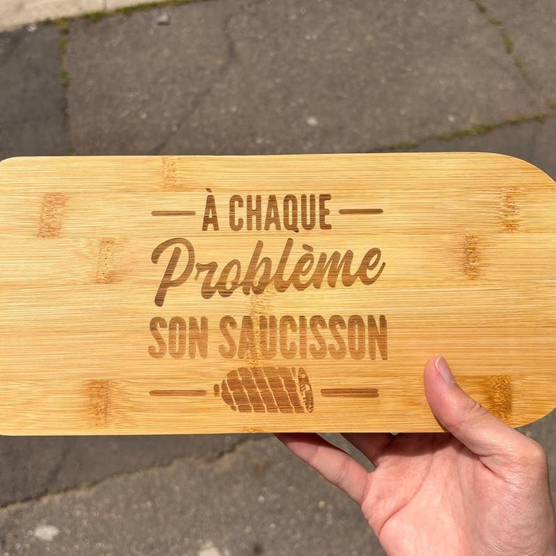 Planche à Découper Bambou Personnalisée