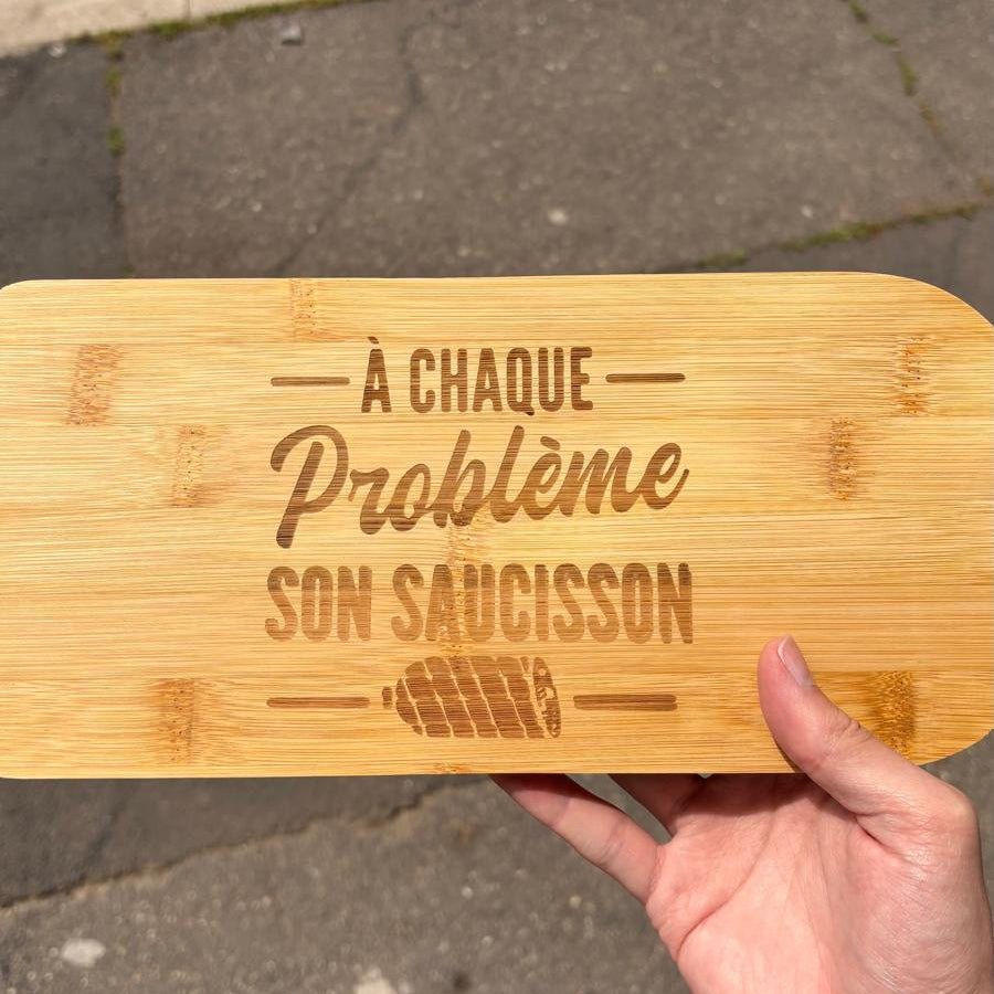 Planche à Découper Bambou Personnalisée