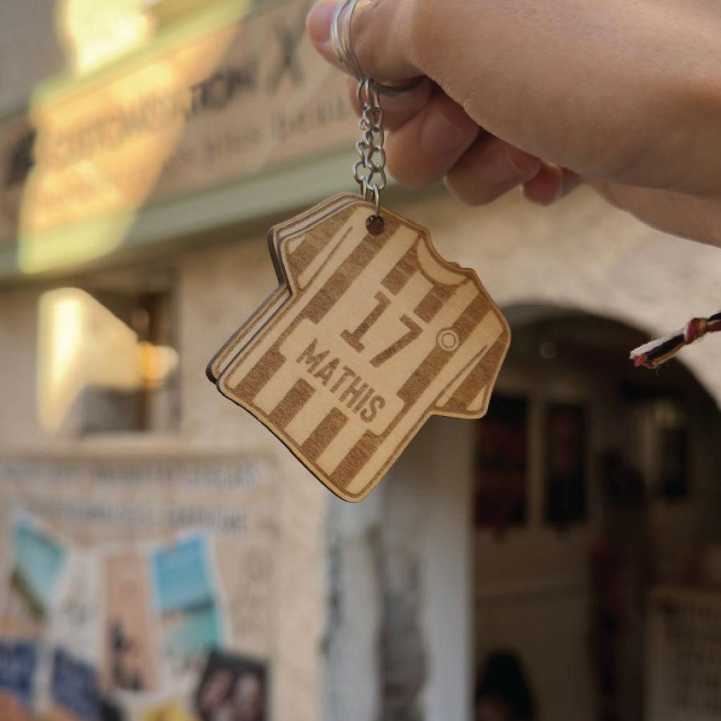 Porte-Clés Maillot de Foot Personnalisé