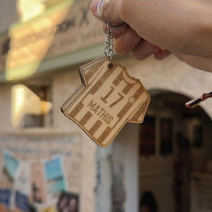 Porte-Clés Maillot de Foot Personnalisé