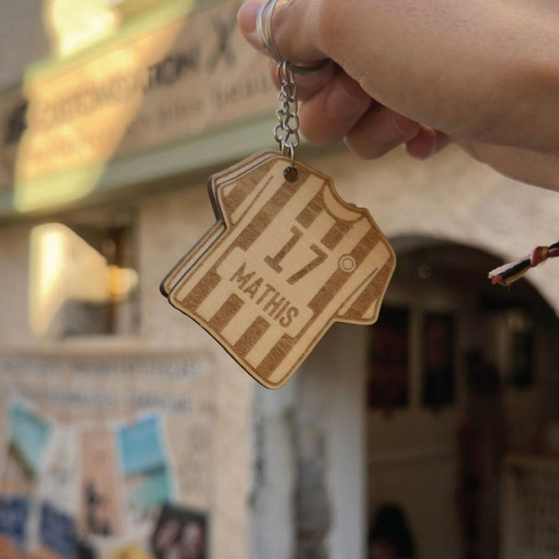 Porte-Clés Maillot de Foot Personnalisé