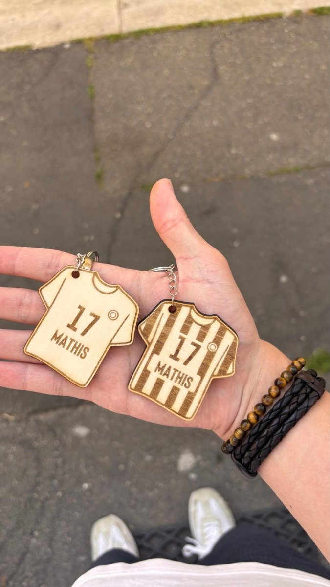 Porte-Clés Maillot de Foot Personnalisé